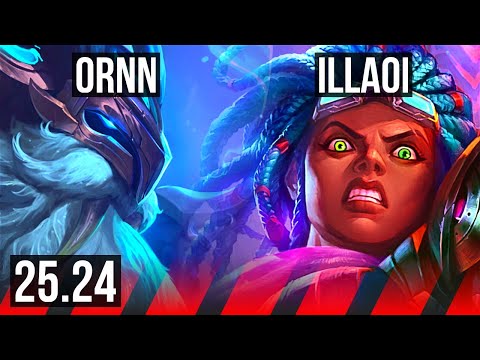 ORNN vs ILLAOI (TOP) | NA Master | 25.24