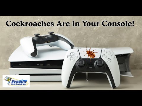 😱 Gamers Beware: Roaches in Your PS5 & Xbox! | Frazier Pest Control
