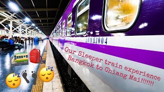 preview picture of video 'Bangkok to Chiang Mai- Our Sleeper Train Experience '