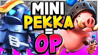 MINI PEKKA GOT BUFFED! TOP LADDER with ROYAL HOG CYCLE! - CLASH ROYALE