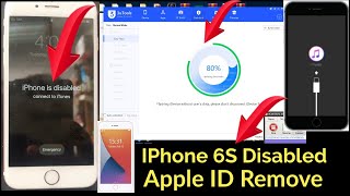IPhone 6S Disabled Connect to itunes and Apple ID Remove Solved in tamil 2021| iPhone Disable