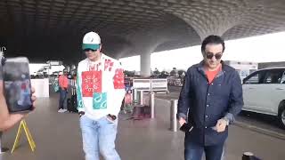 Jubin spotted at airport❤️ || Humble man