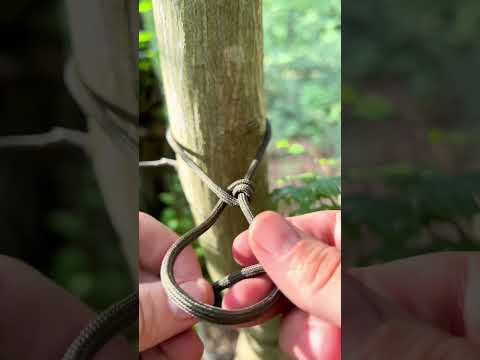 Mein absoluter Lieblingsknoten…#bushcraft #bushcraftdeutschland #tudorian