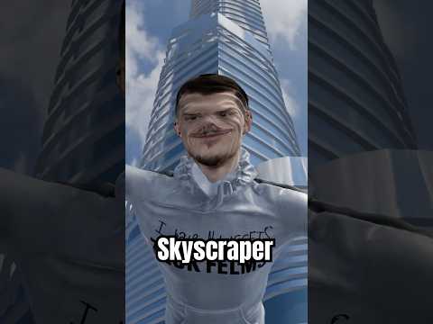 Falling from the world's tallest skyscraper 😨🏢