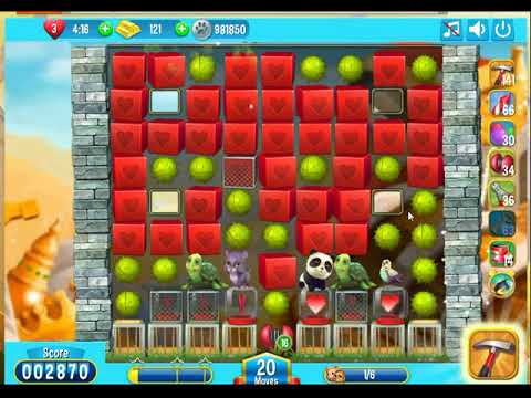 Pet Rescue Saga Level 1996 No Boosters