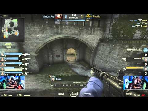 ESL ONE - Virtus Pro VS Fnatic - Snax Ace