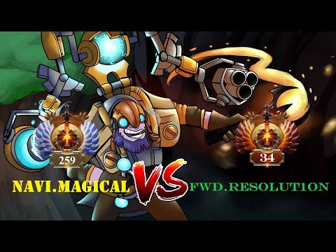 NA'VI MagikaL VS OG.Resolut1on.Dota 2 Tinker vs Lycan mid game!BEST!