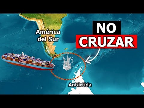 Por qué ningún barco puede pasar por debajo de América del Sur