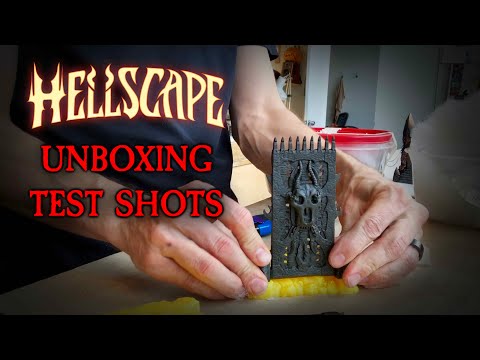 HELLSCAPE UNBOXING: Test Shots!