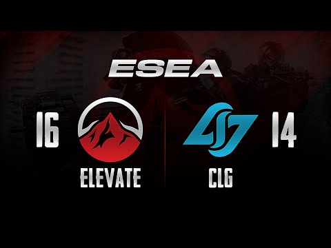 CS:GO | eLevate vs CLG | ESEA S18 NA Invite