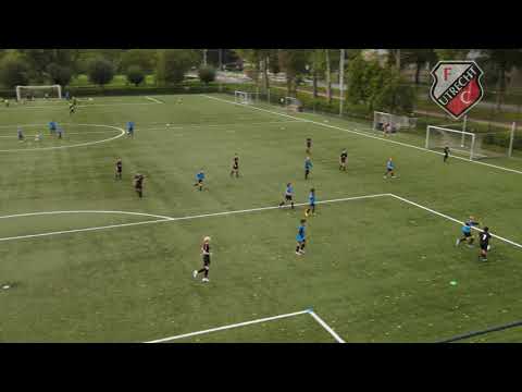 FC Utrecht Pre Academy week 4 Oefenwedstrijd tegen UVV Jo13 1