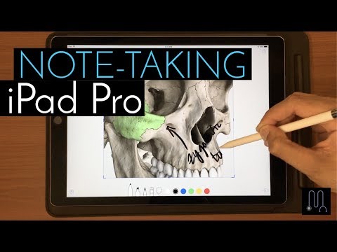 Taking Notes on my iPad Pro in Medical School & Residency