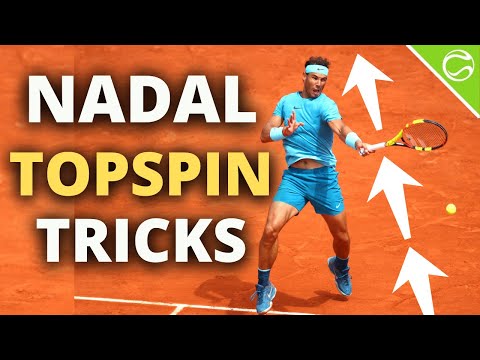 How To Hit Topspin Like Rafa Nadal - Tennis Lesson