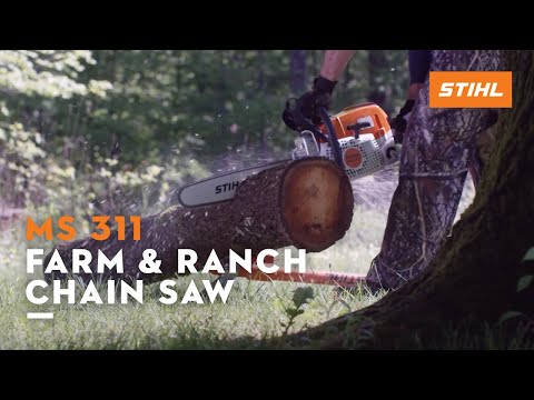 Stihl MS 311 18 in. in Homer, Alaska - Video 2