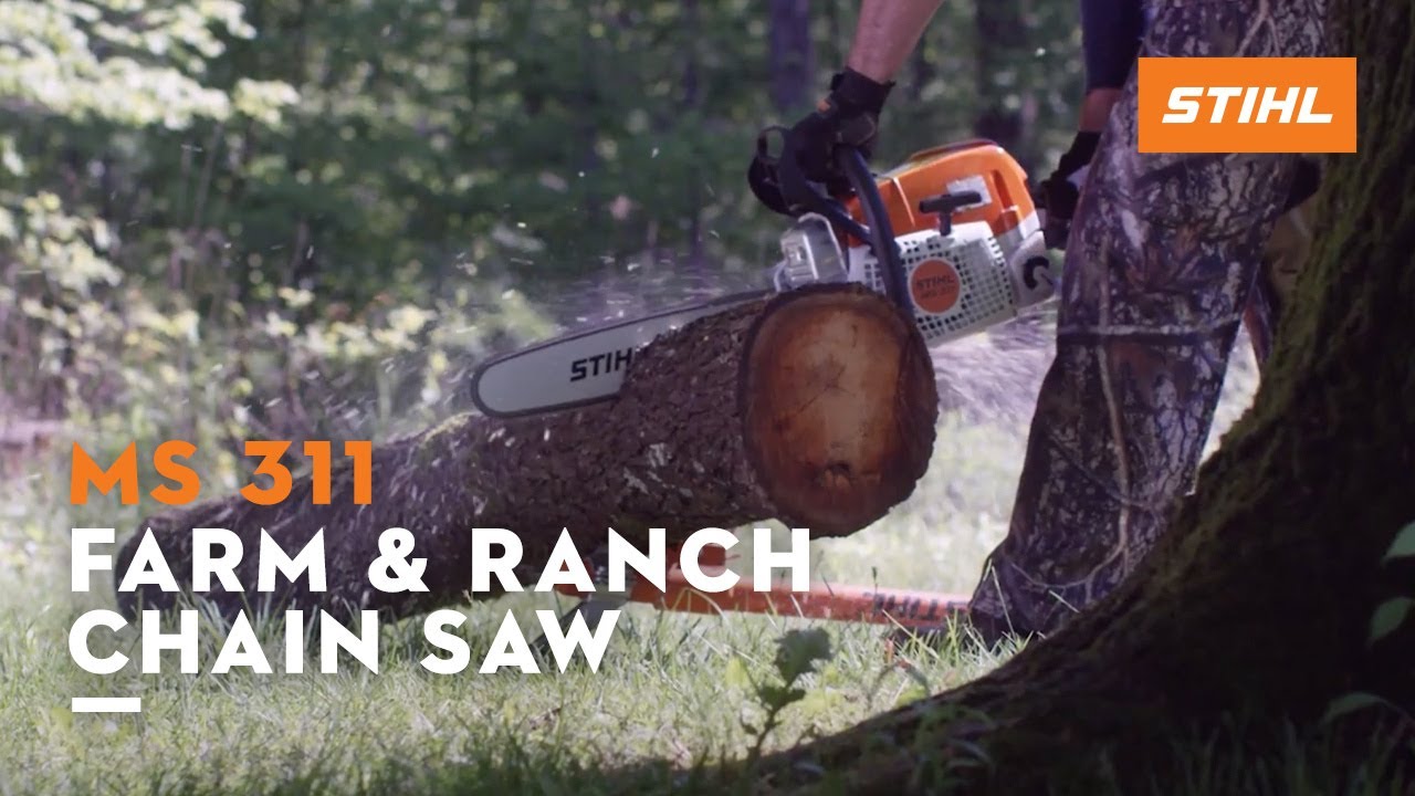 STIHL MS 311 Chainsaw - Fuel-Efficient Chainsaws