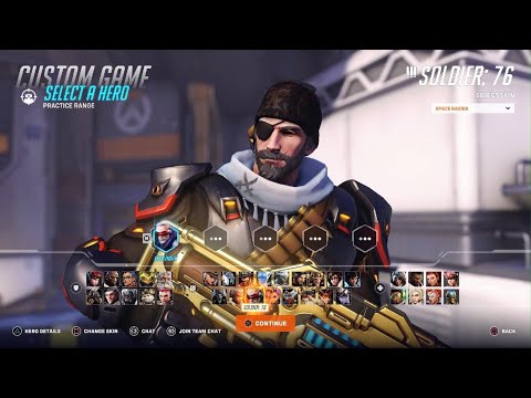 [PS5] NEW! Space Raider Soldier: 76 Skin - Overwatch 2 / WATCHPOINT PACK