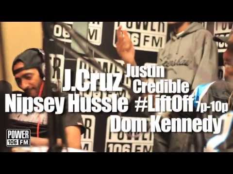 Nipsey Hussle & Dom Kennedy Premiere "Checc Me Out" on Power 106