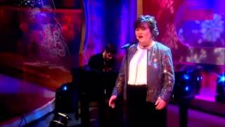 Susan Boyle sings on 'Loose Women' 2013
