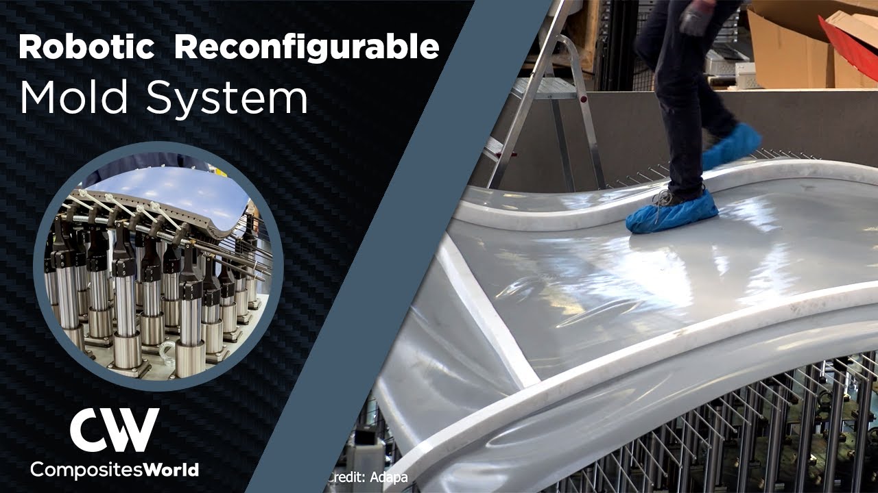 Adapa Robotic Reconfigurable Mold System at Metyx Booth | CAMX 2021