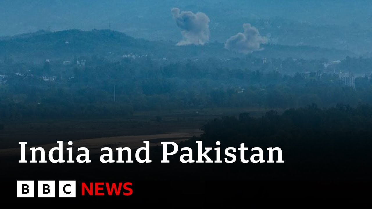 India and Pakistan accuse each other of firing missiles at airbases | BBC News