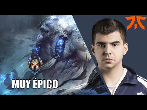 VOLIBEAR ESTÁ DEMASIADO FUERTE !! FNC BWIPO DEMUESTRA SUS HABILIDADES || SoloQ Stream