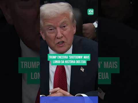 Trump encerra 'shutdown' mais longo da história dos EUA