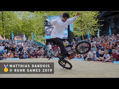 BMX Flatland: Matthias Dandois First Place Run @ Ruhr Games 2019