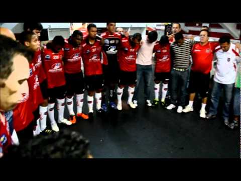 Vestiário Xavante - Brasil 3 x 1 Rio Grande (21/03/2012)