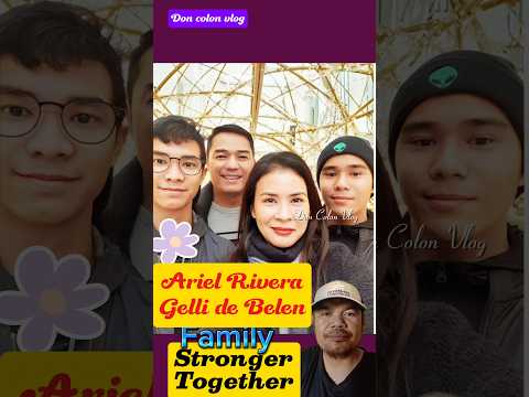 Ariel Rivera and Gelli de Belen Family stronger together #shortsviral #filipinoactress #trending