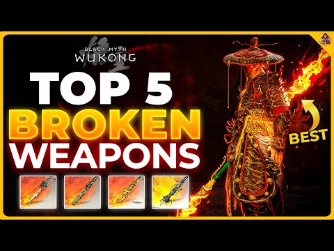 Top 5 Best Weapons to Dominate First Playthrough in Black Myth: Wukong
