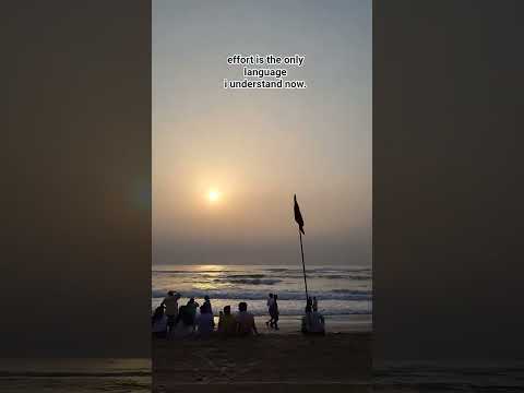 Rushikonda beach || morning view || Visakhapatnam || #shortsfeed #nature #lifeisbutadream #beach.