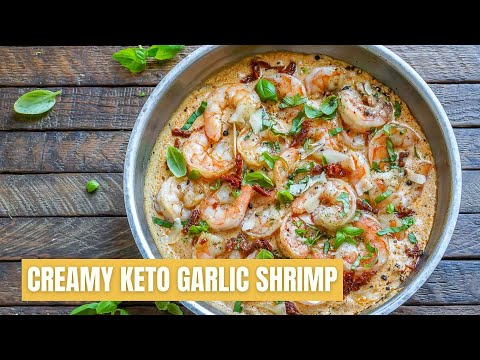 How To Make Creamy Garlic Shrimp With Parmesan – Easy Keto Shrimp Recipe – Blondelish