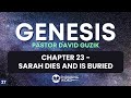 The Death and Burial of Sarah – Genesis 23