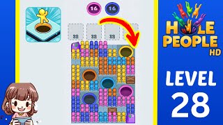 Hole People Level 28 Solution - Hole People Level 28 Solution Walkthrough