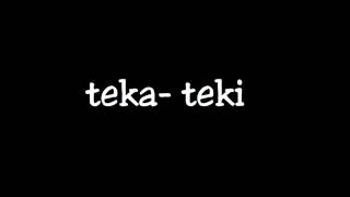TEKA-TEKI - KOTAK feat ANGGUN (Lirik)