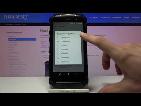 Cómo cambiar tiempo de bloqueo de pantalla en DOOGEE S60 - tiempo de espera