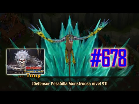 Dragones, el Resurgir de Mema "Cap. 678 - Defensor Pesadilla Monstruosa Doble Titán" por Tony