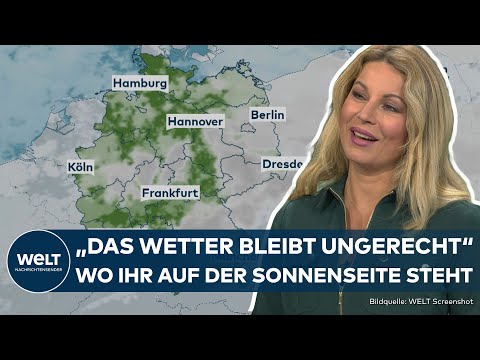 SO GESPALTEN IST DEUTSCHLAND: Herbstwetter - Wo man sich auf der Sonnenseite befindet und wo nicht