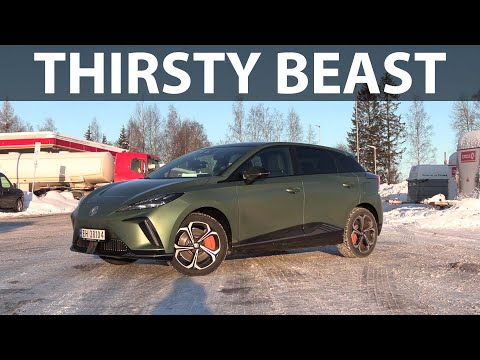 MG MG4 XPower Range test