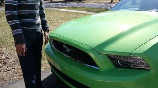 How to Close Your 2014 Mustang Hood