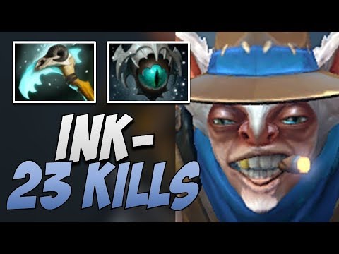 Ink Meepo with Breathtaking 23 KILLS in 7.20 | Dota Gameplay
