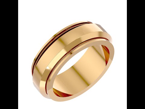 Verigheta Defined Minimalist Plain Aur 18k Handmade - Zibo