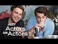 Nicholas Galitzine Leo Woodall L Actors On Actors
