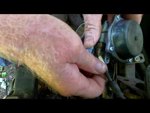 2004 Polaris Sportsman 400 easy carburetor choke nut removal/install
