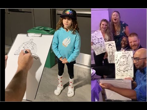 Promotional video thumbnail 4 for Caricature Art Inc.
