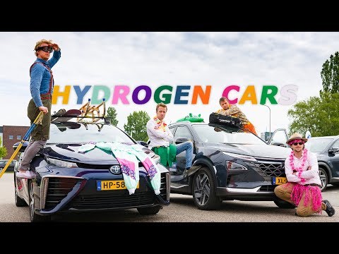 TOYOTA MIRAI VS. HYUNDAI NEXO - HYDROGEN CARS IN REAL LIFE!