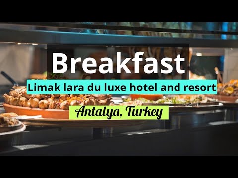Limak Lara du luxe hotel and resort in Antalya #limaklara #food #antalya