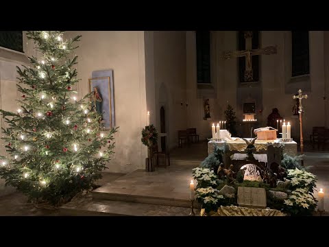 2020-12-24 Christmette zu Weihnachten am Heilig Abend in St. Nikolaus zu Worblingen