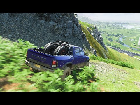 RAM Rebel TRX Offroading - Forza Horizon 4 | Thrustmaster T300RS