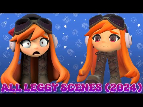 ALL LEGGY SCENES FROM SMG4 (2024)
